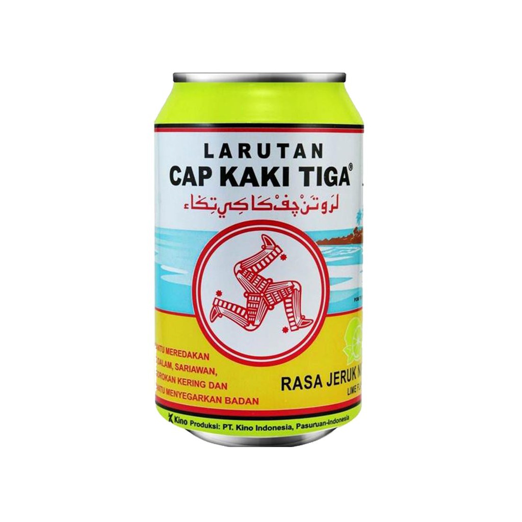 

Larutan Cap Kaki Tiga Can Jeruk Nipis 320mL