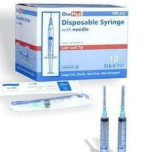 Disposable syringe 10cc Onemed/10ml Eceran/Syringe 10 cc