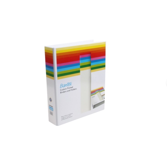 

Bantex Insert Ring Binder 2 Ring 40mm A4 White #8542 07