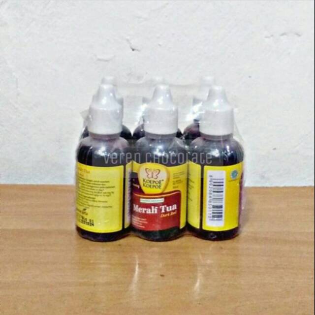 

KOEPOE KOEPOE PEWARNA MAKANAN MERAH TUA 30ML