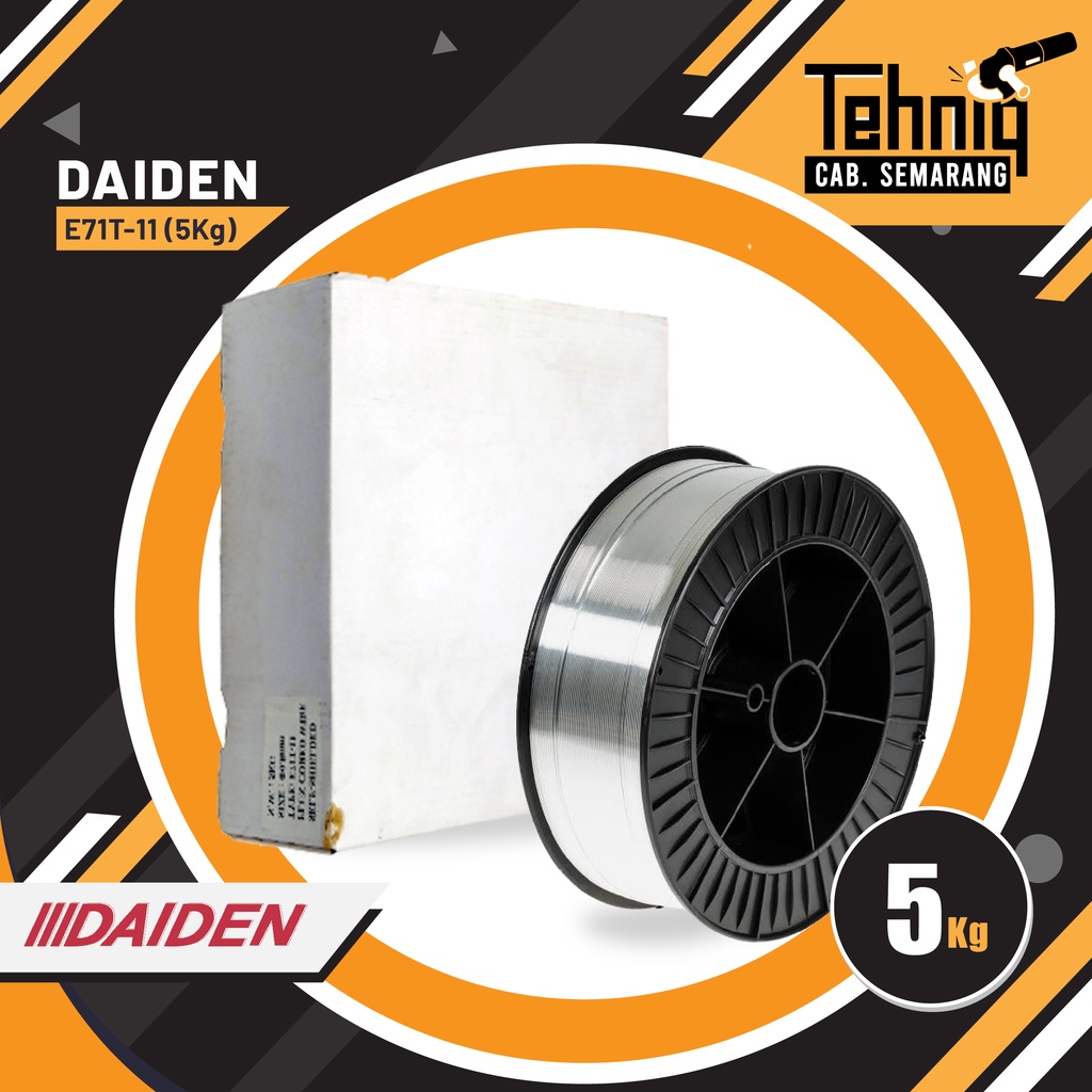 Kawat Las DAIDEN Self-Shield Flux Cored Wire E71T-11 5Kg