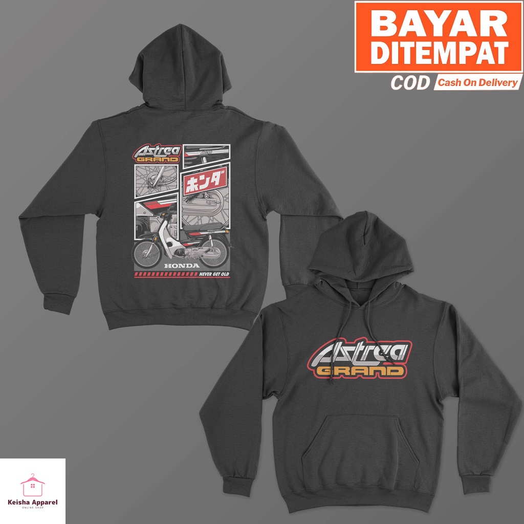 JAKET HOODIE HONDA ASTREA GRAND COSMIC HOODIE ASTREA PRIA WANITA