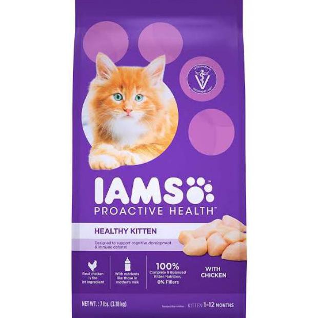 iams cat food 3kg