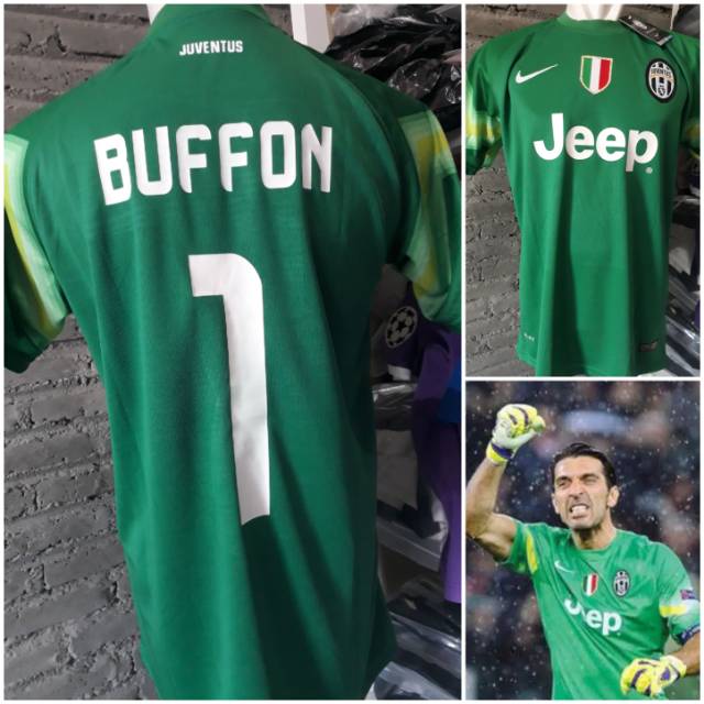 Jersey Retro Juventus GK 2014-2014 UCL BUFFON 1