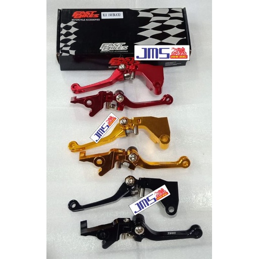 handle rem pegangan rem kiri kanan fastbikers kawasaki klx 150 cnc set full cnc