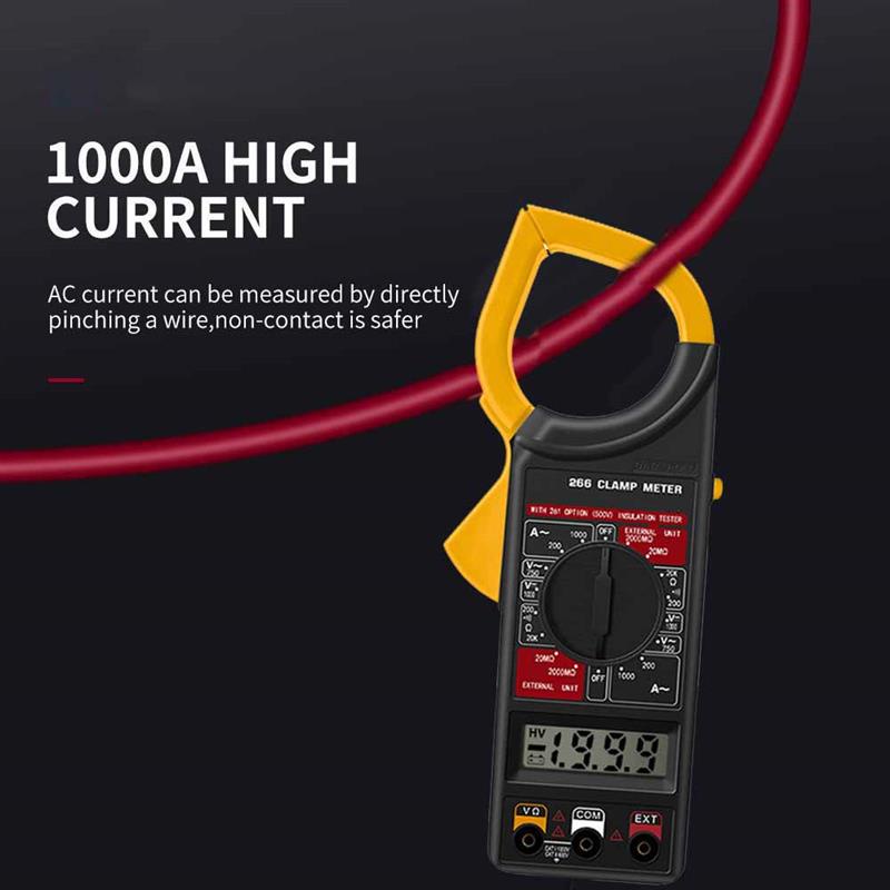 Digital DT266 / Digital Clamp Multimeter - Digital Multimeter