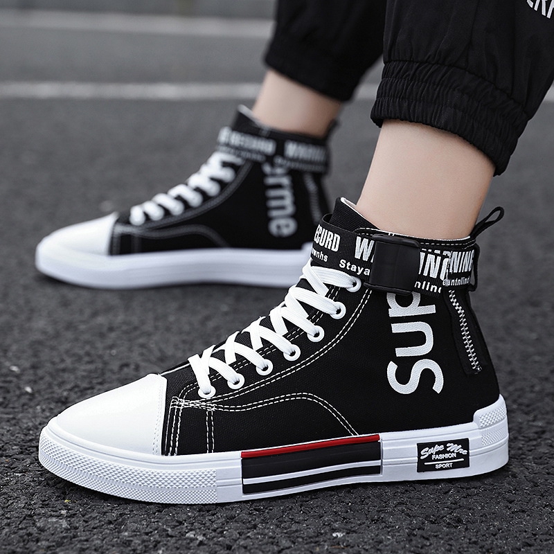 sepatu high top sneakers