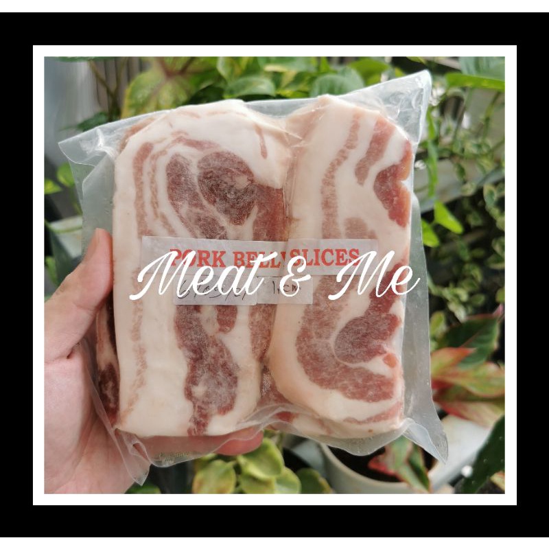 

Pork Belly Samgyeopsal / Slice Premium 1.5cm - 500Gr