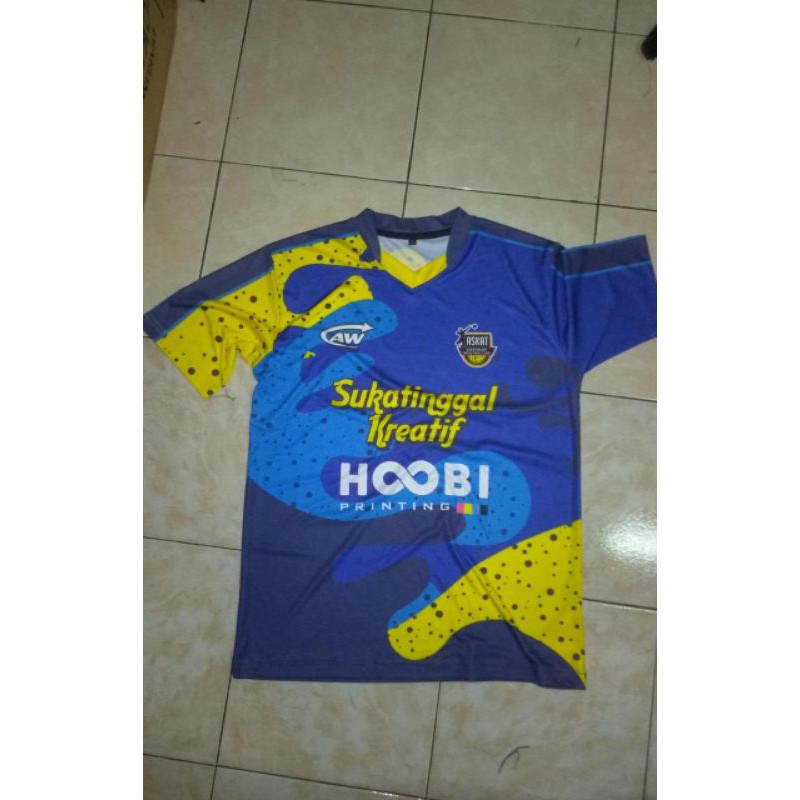 Kaos Volly Printing