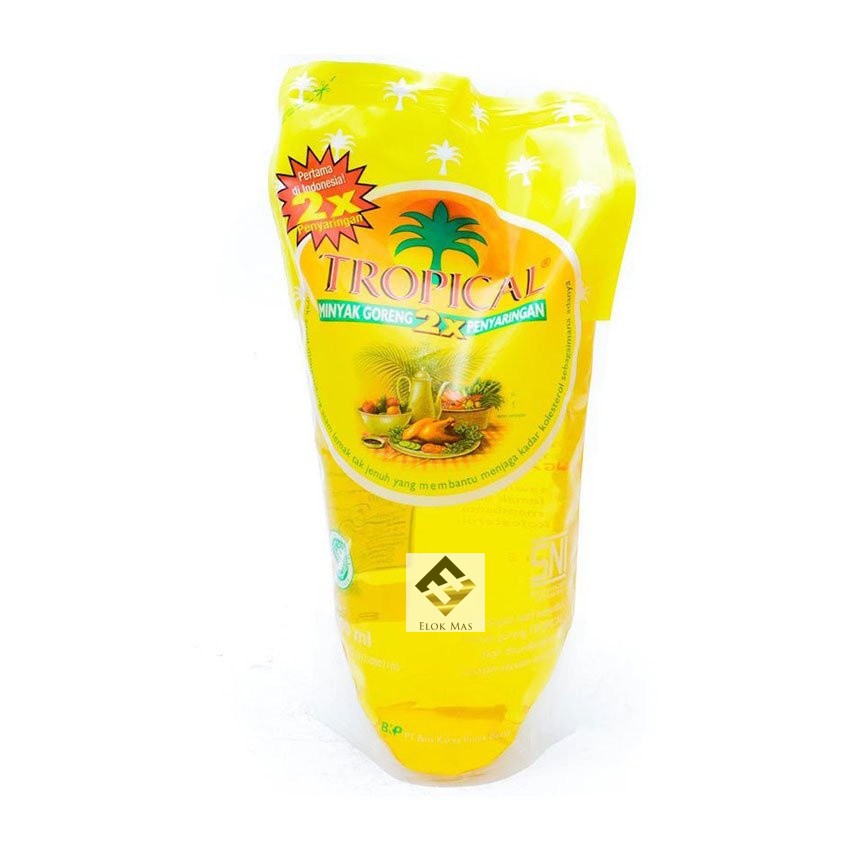 

Minyak Goreng TROPICAL 500mL / 500 ml Refill Pouch ECER