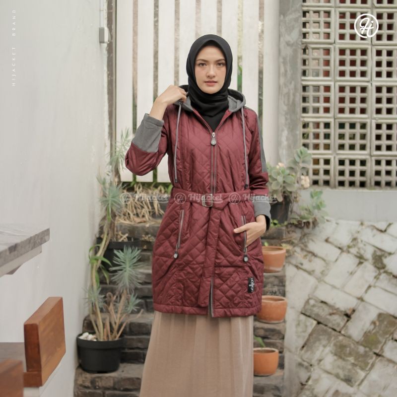 ⭐BUY 1 GET 2 GIFT⭐  HIJACKET® QUEENBEE JAKET MUSLIMAH ORIGINAL-1
