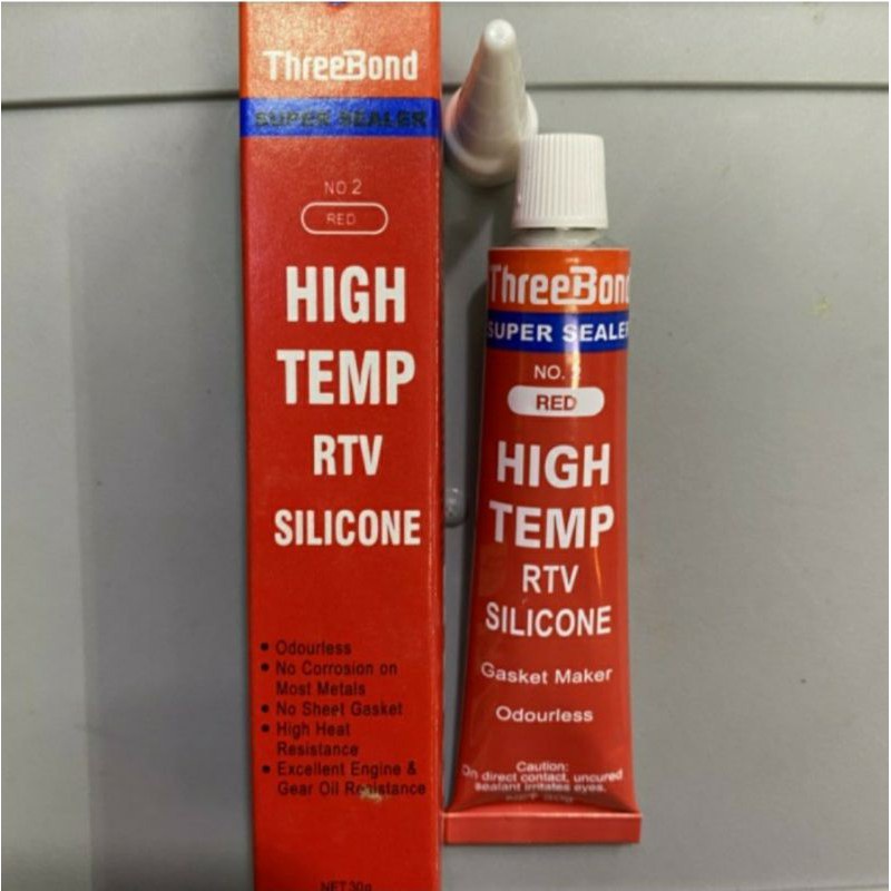 

KINGS Lem Threebond No.2 RTV 30gr - Red / Merah Terlaris, Terbaru, dan Terlaris