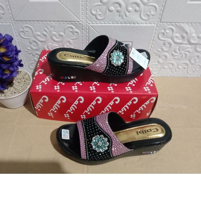 【Discount Today】 sandal cewek wedges calbi hak 5cm  mama milenial 2021
