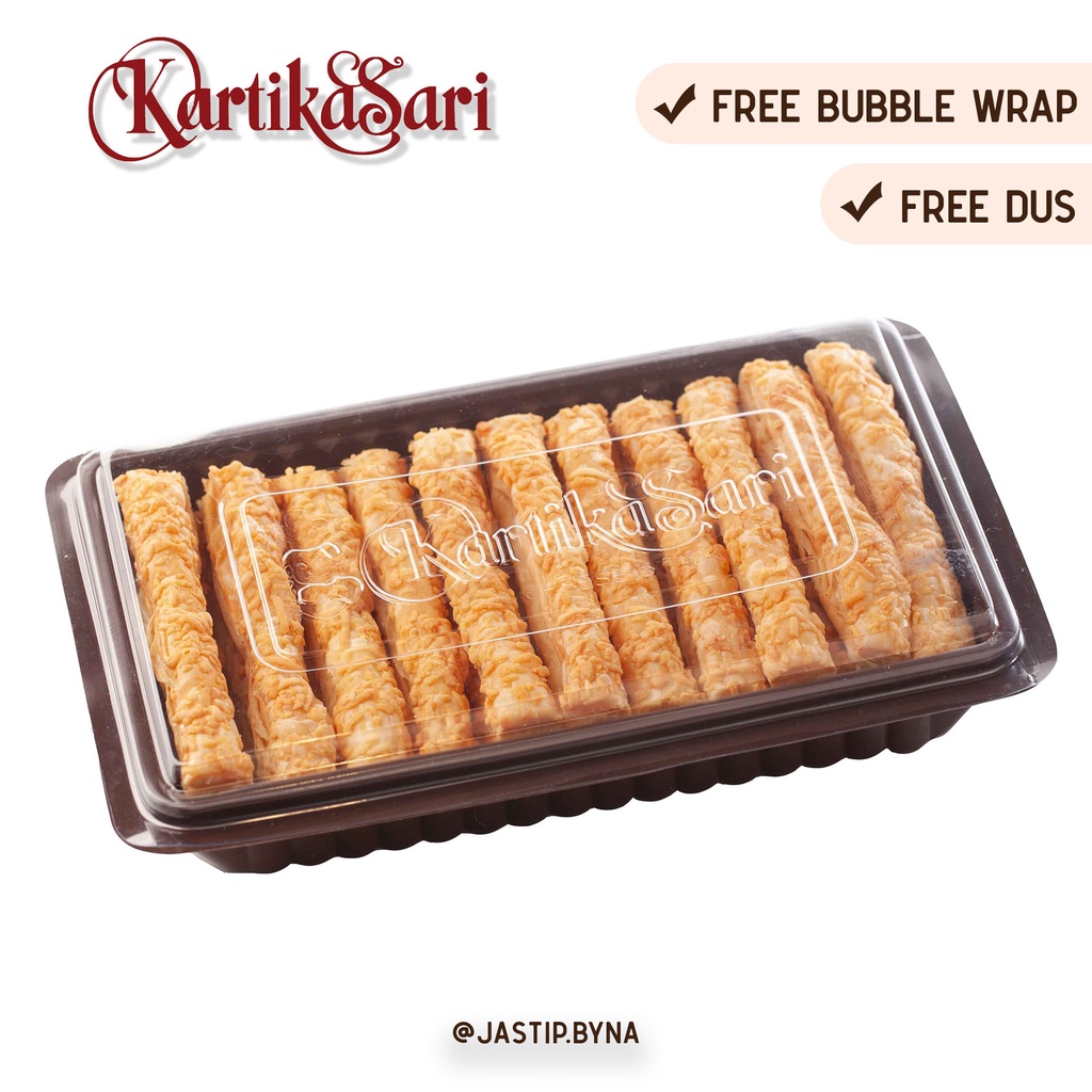 Jual KARTIKA SARI CHEESE STICK PASTRY KEJU MAKANAN CEMILAN SNACK OLEH