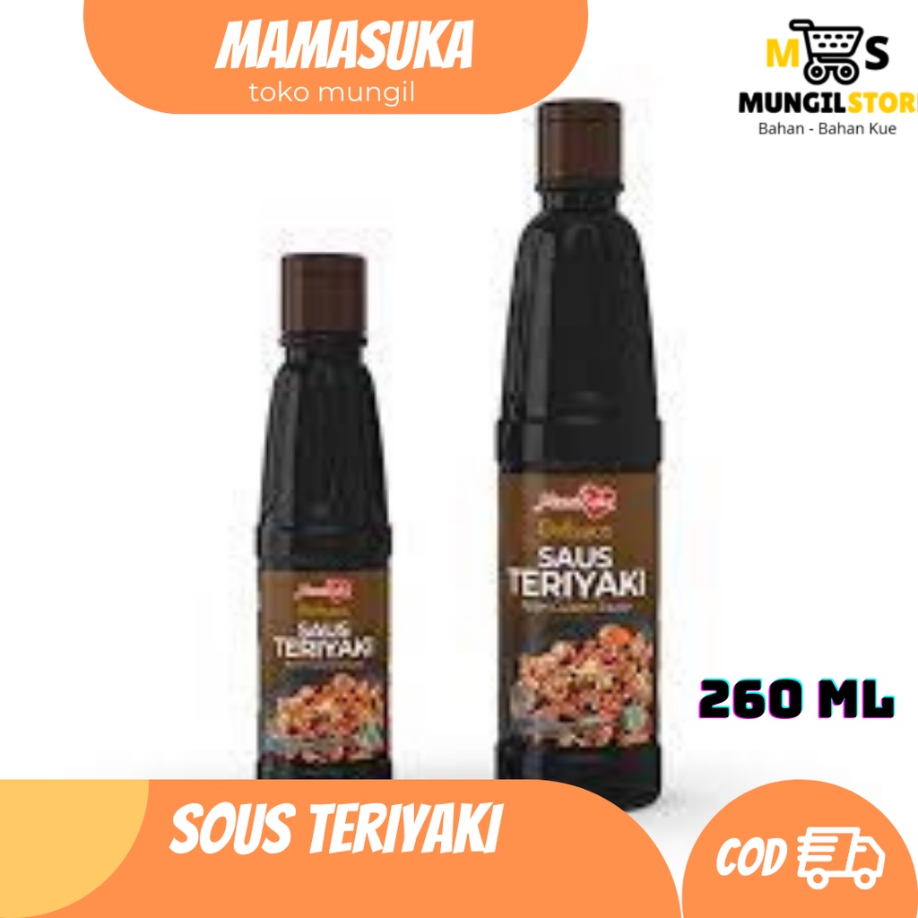 

mamasuka saus teriyaki 260ml
