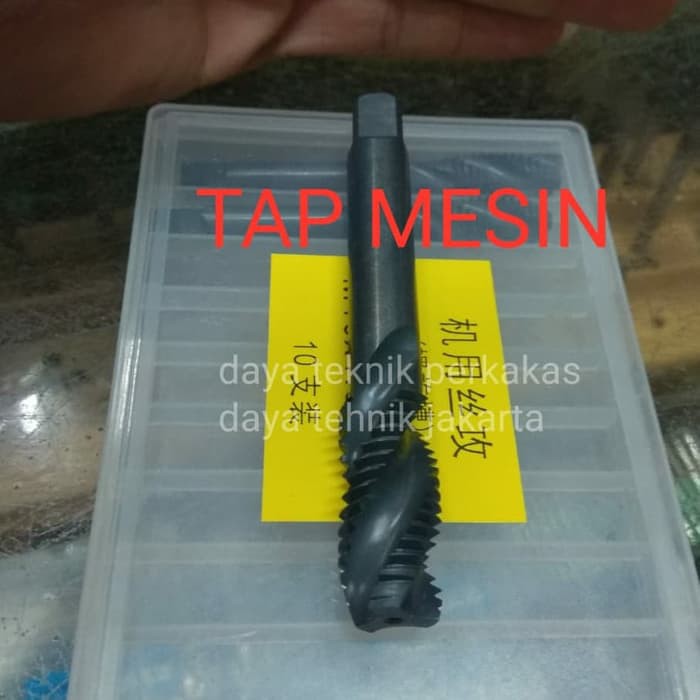 Tap Mesin M6 X 1 Spiral Tap Mesin Hss Ulir Bukan Tap Mesin Yamawa Shopee Indonesia