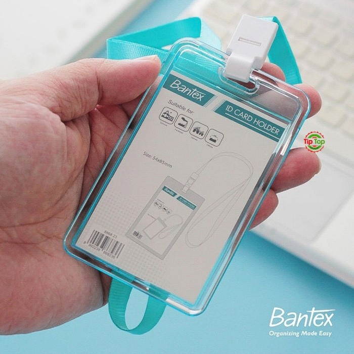 

Segera Miliki Bantex Transparant Id Card Holder Lanyard Potrait #8868 Bagus