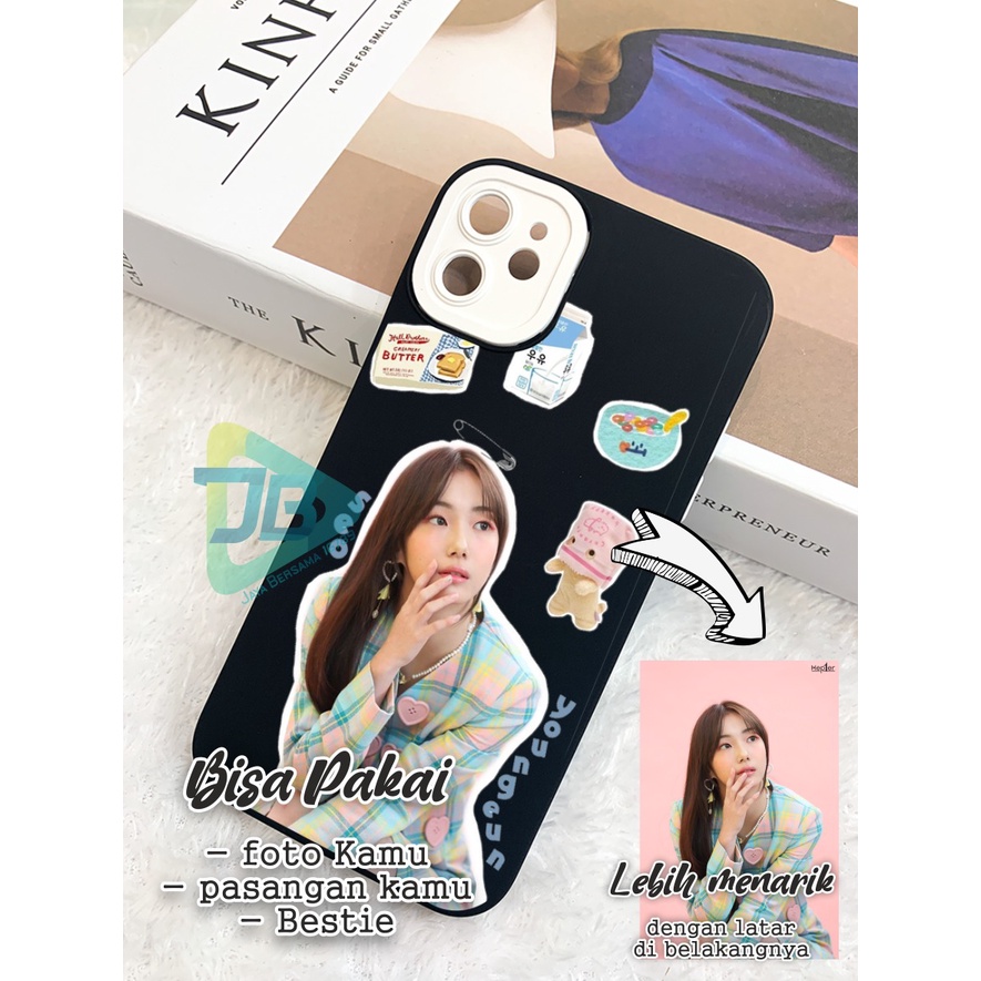 SOFTCASE NALLE SILIKON 2IN1 CAMERA PROTECTION REQUEST GAMBAR FOTO OPPO VIVO SAMSUNG REALME XIAOMI IPHONE FOR ALL TYPE JB5710