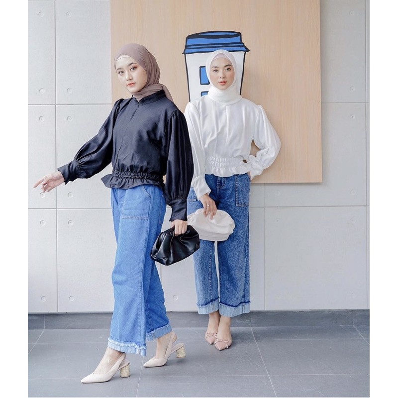 LUNE BLOUSE LENGAN BALON