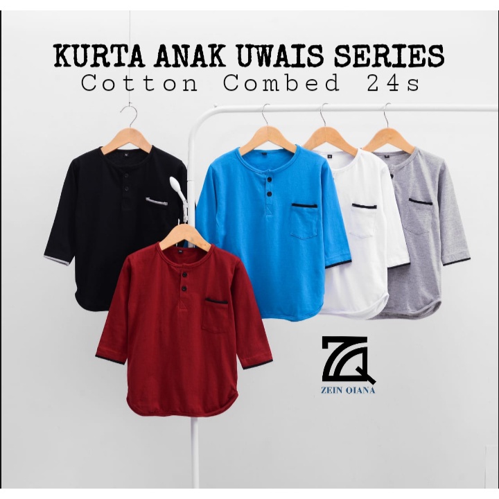 Kurta kaos anak laki-laki / Pakaian muslim anak laki-laki / koko anak laki laki / Kurta Anak