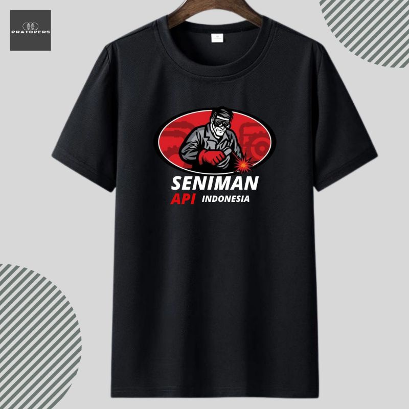 Baju Kaos Tukang Las Seniman Api Indonesia | Kaos Welder Seniman Api Indonesia