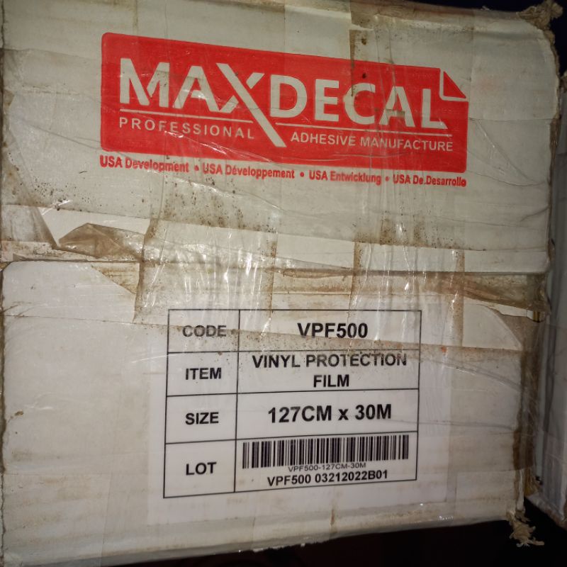 MAXDECAL VPF500 UK 1,27×30