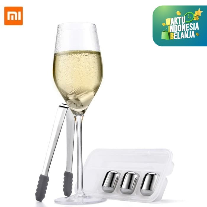 SC212 XIAOMI MIJIA CIRCLE JOY ICE CUBE 304 STAINLESS STEEL COOLER ES BATU - ISI 4