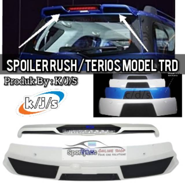 Spoiler rush model Trd