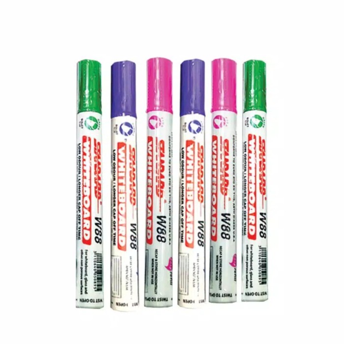 

Hadir Standard Pen Spidol Jumbo Marker Papan Tulis W88 Whiteboard Isi 6 Sale!!!