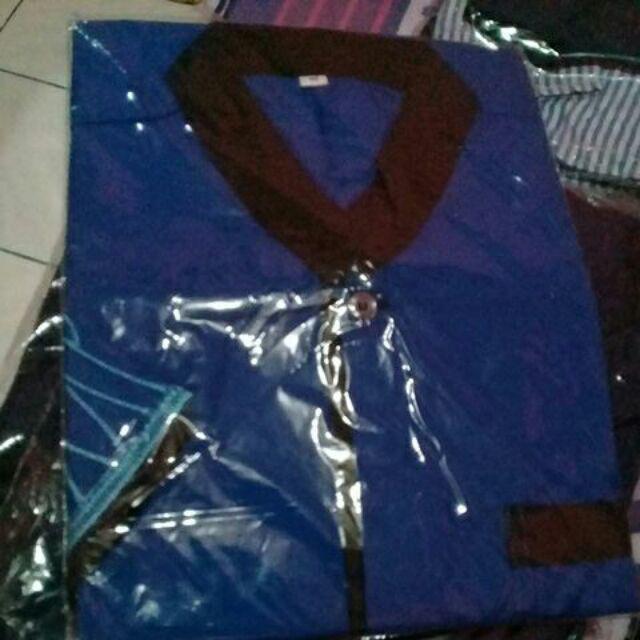 Kemeja Batik Pria Modern Lengan Panjang Casual Modis Slim Fit Trendy Masa Kini Ol 162