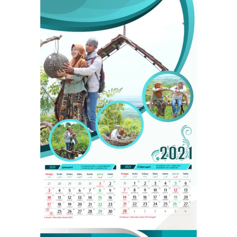 

terlaris..... kalender foto pribadi 2021 6 halaman