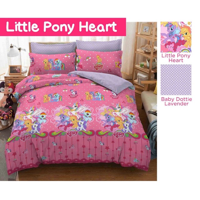 Sprei Anak Little Pony Heart