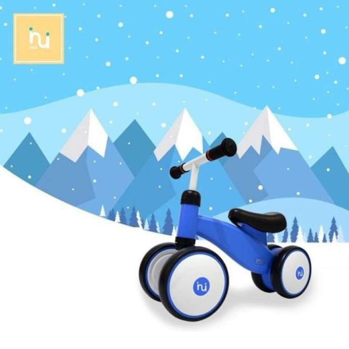 Labeille Inui Balance Bike Sepeda Keseimbangan Anak kc 107 108 115 116 - KC 115 Biru