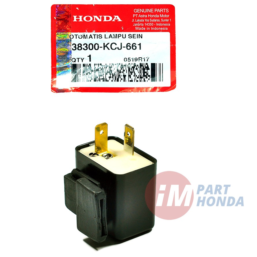 38300-KCJ-661 Relay Flasher Otomatis Lampu Riting Sein TIGER REVO Graciaz