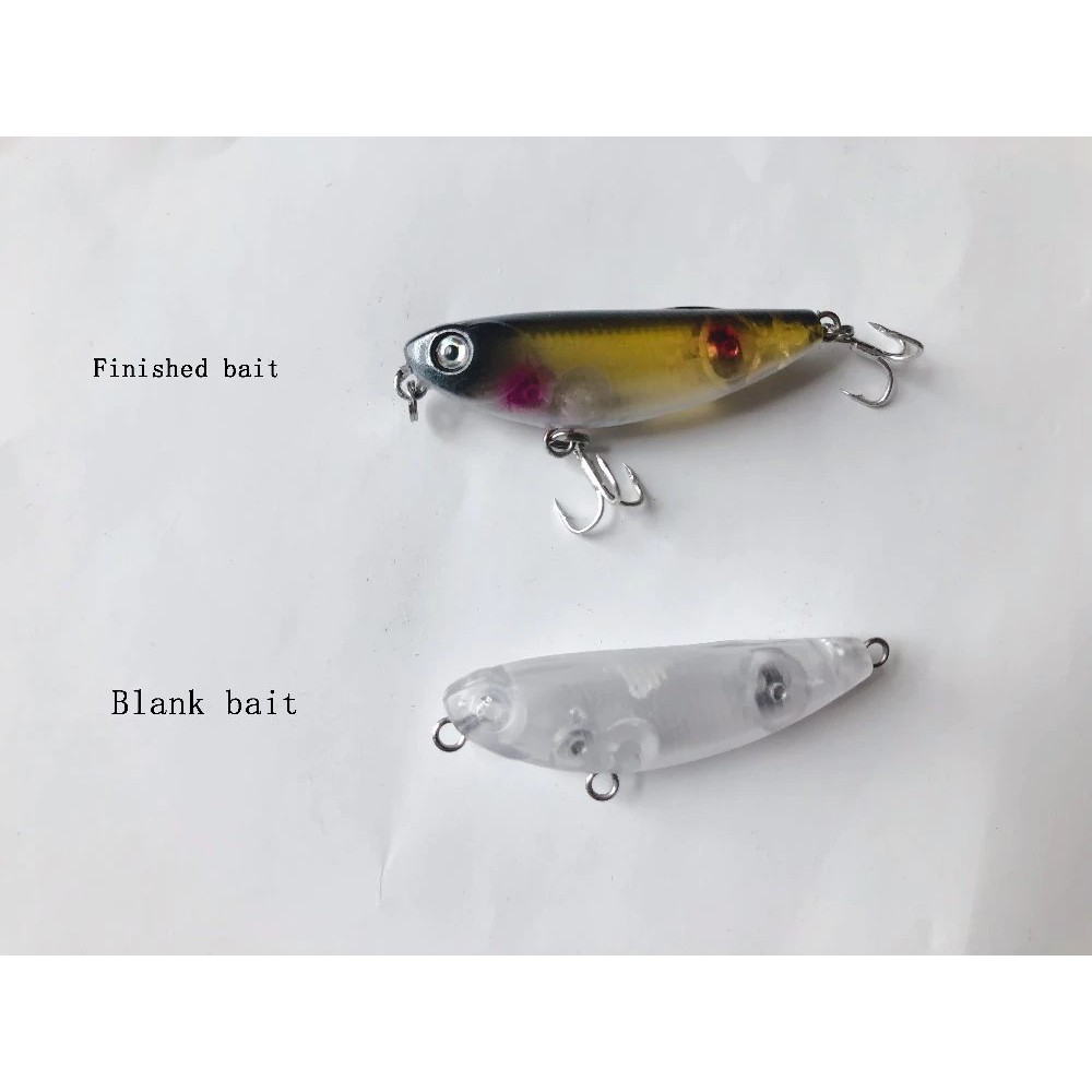 Umpan Blank Minnow Pencil WTD Top Water DW62