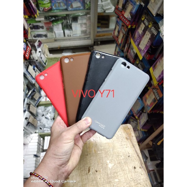 VIVO Y71 softcase silikon karet full warna mantul murah meriah