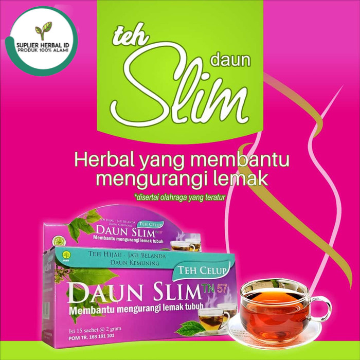 

Teh Celup Daun Slim - Kesehatan - Herbal - Teh Celup - Teh