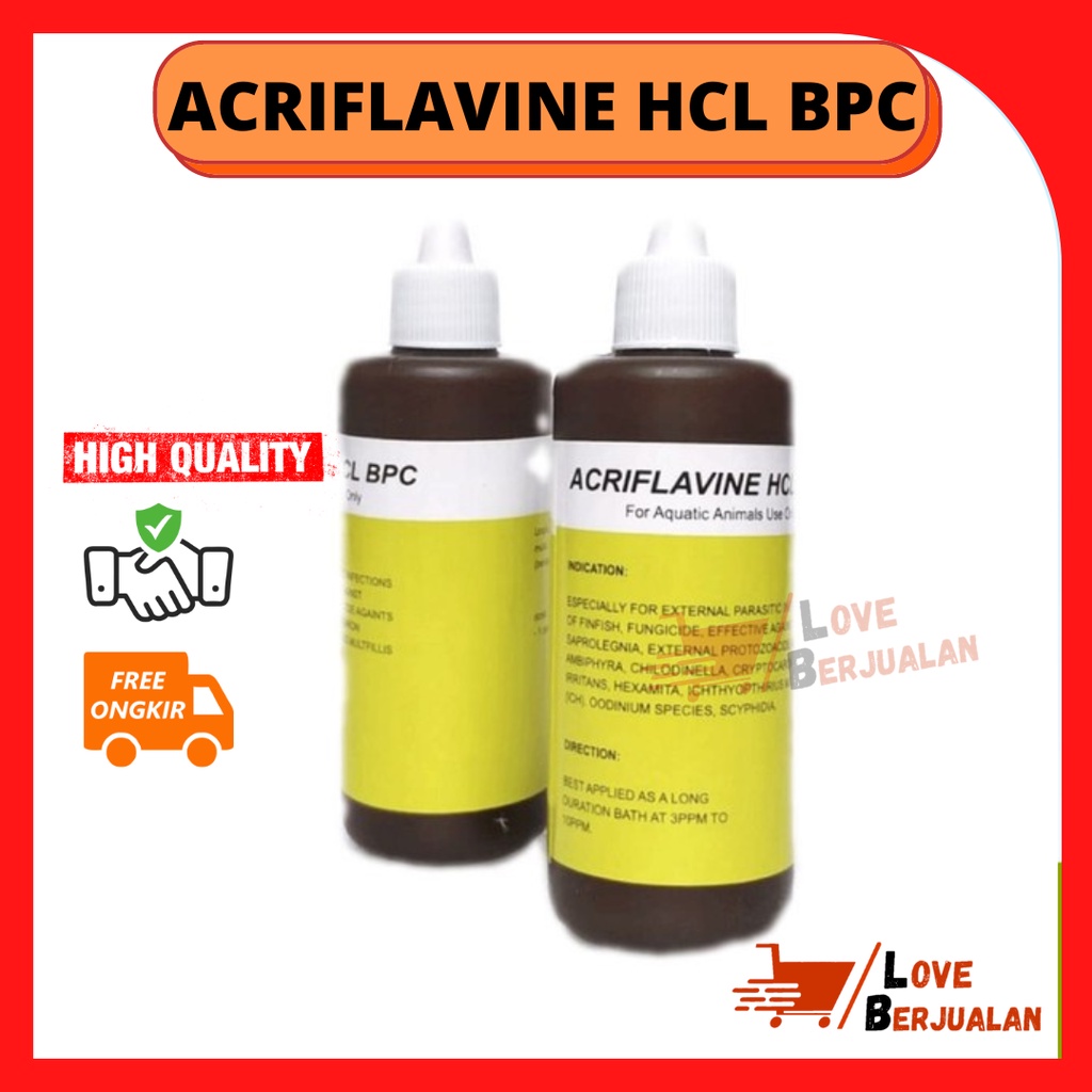 Acriflavine HCL obat ikan hias berkualitas