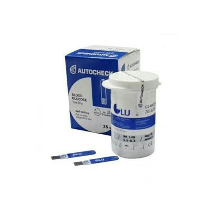 Strip Autocheck Glucose / Gula isi 25