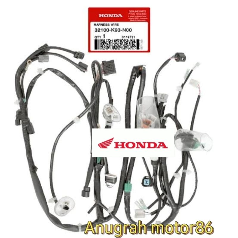 32100-K93-N00 Kabel Body utama wire harness scoopy esp k93 2017-2020