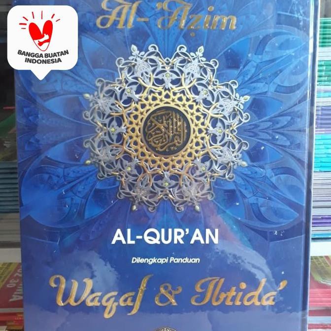 READY-STORE ALQURAN WAQAF DAN IBTIDA AL-AZIM AL QURAN LANSIA ALAZIM AL AZIM JUMBO