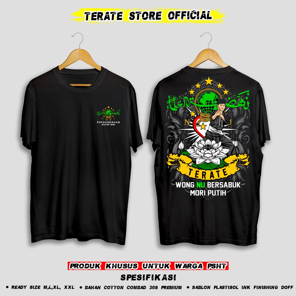 KAOS PSHT WONG NU BERSABUK MORI SPESIAL SPESIAL EDITION TERLARIS (BERBAHAN DISTRO DAN BISA COD) TERA
