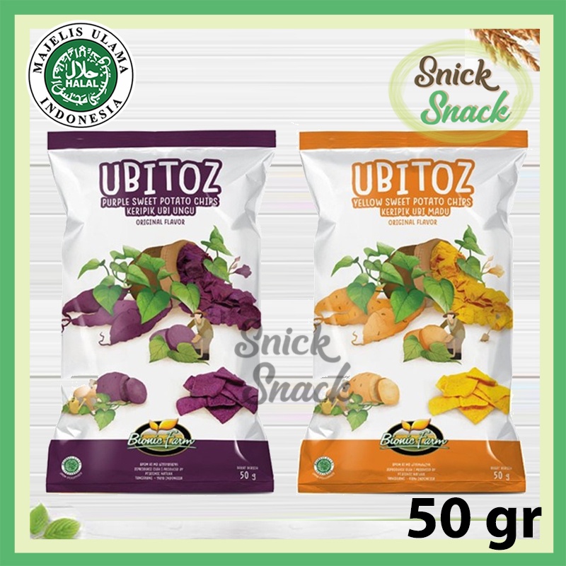 

Ubitoz Keripik Ubi Ungu dan Ubi Madu 50 gr Sweet Potato Chips Kerupuk