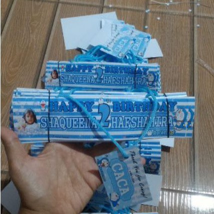 

LABEL SNACK label tag parcel ulang tahun Jember murah