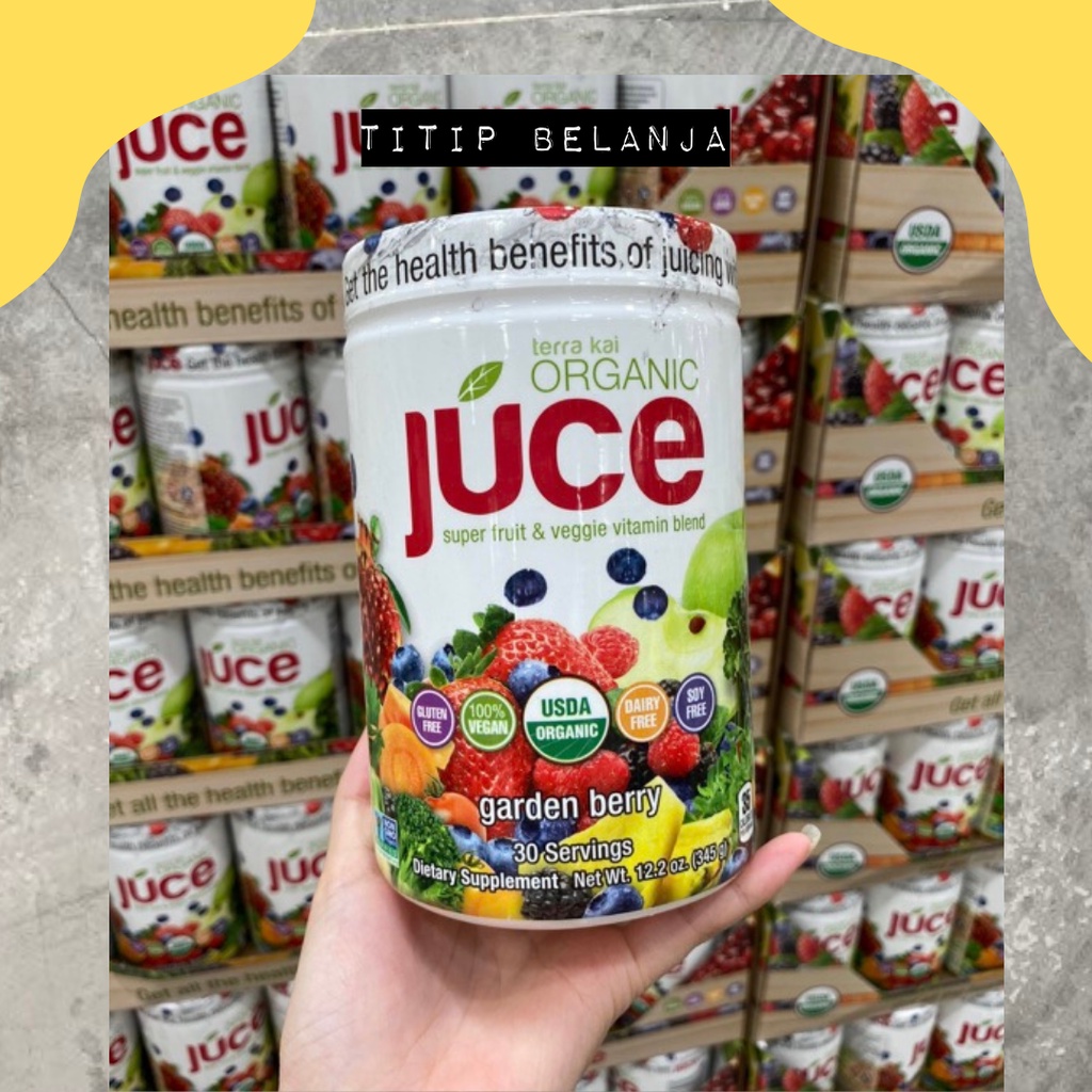 JUCE by Terra Kai Organics Suplemen Makanan