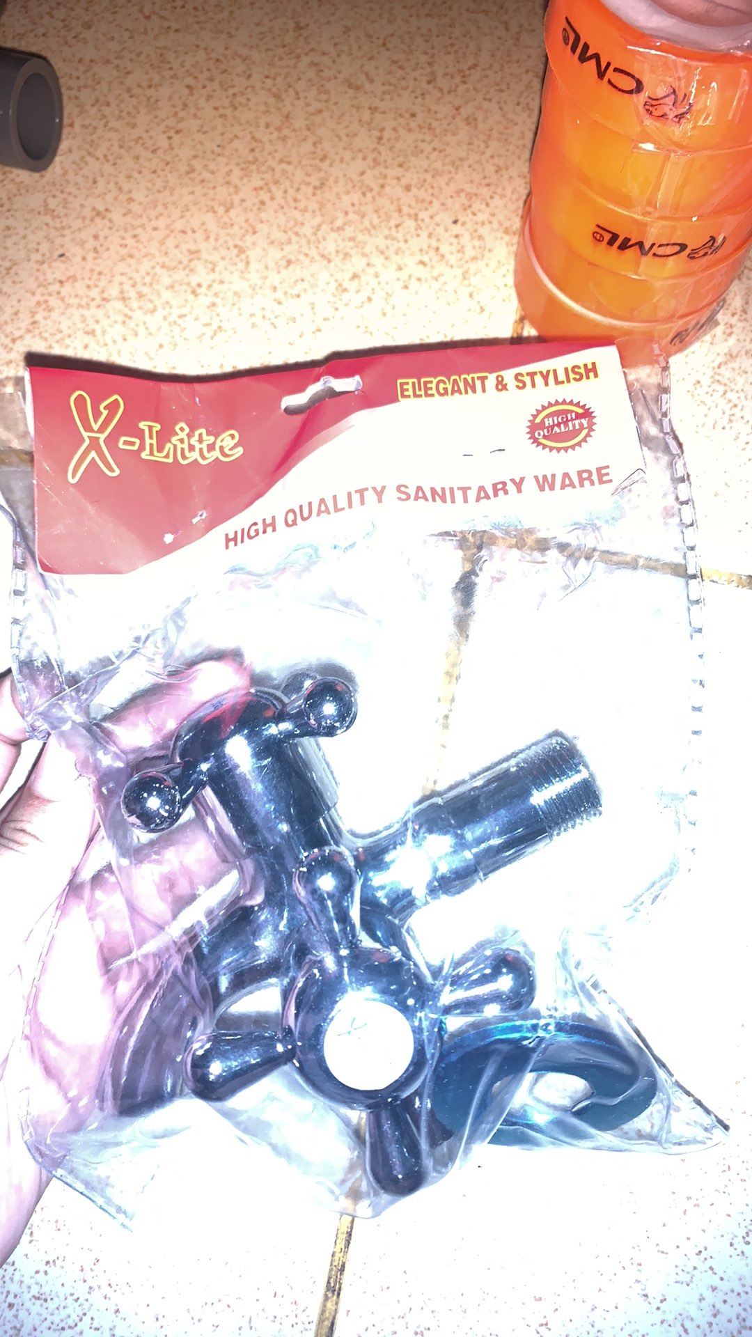 Keran Air Cabang Besi Stanlees Chrome Cab 1/2”