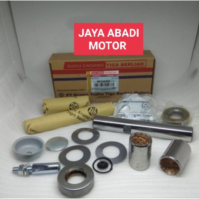 KING PIN KIT SET MITSUBISHI PS100 PS120 PS125 TURBO CANTER TYPE ORI