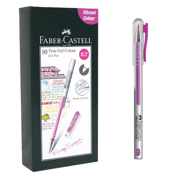 

TERMURAH Faber-Castell True Gel Pen -- Pink Ink 0.7 mm/PULPEN GEL/PULPEN LUCU/PULPEN 1 PACK/PENSIL WARNA/PENSIL 2B/PENGHAPUS JOYKO/PENGHAPUS LUCU/RAUTAN PENSIL PUTAR/RAUTAN ELEKTRIK/SPIDOL WARNA/SPIDOL PERMANEN/SPIDOL WHITEBOARD/CORRECTION TAPE