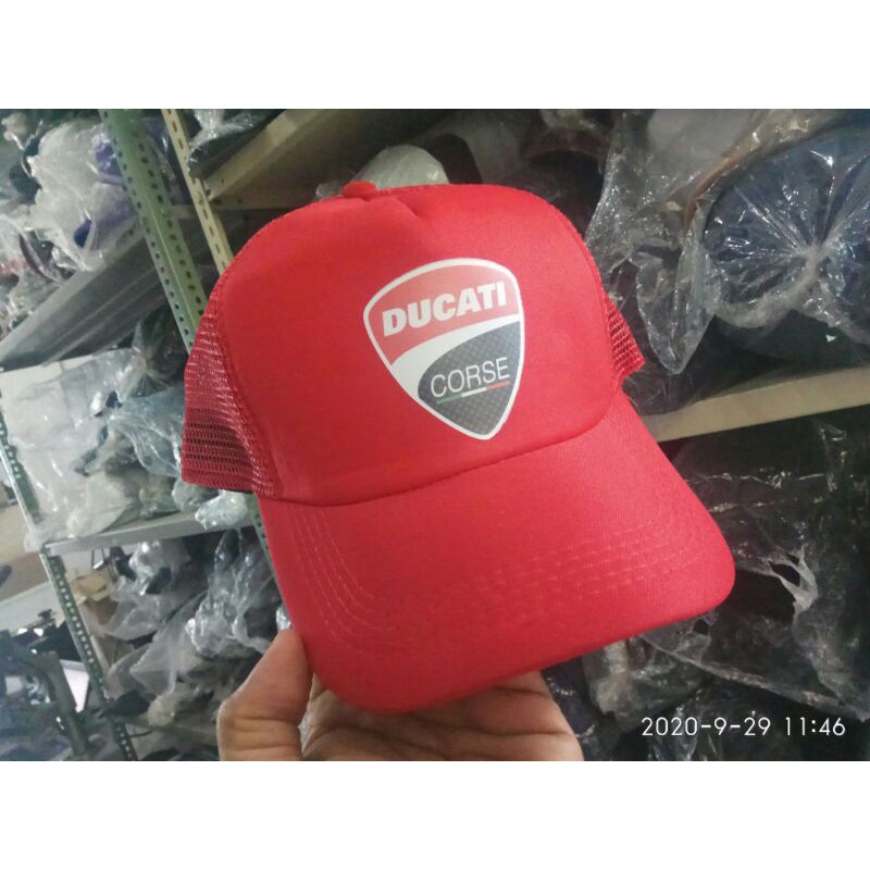 TOPI TRUCKER DUCATI