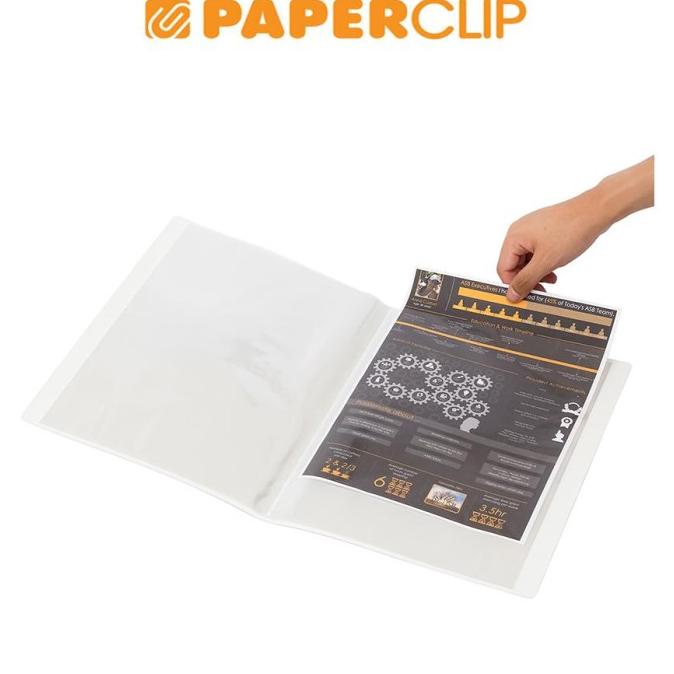 

BISA COD DISPLAY BOOKS / CLEAR HOLDER BANTEX 3143 A4 20 07 WHITE PROMOKode 5666